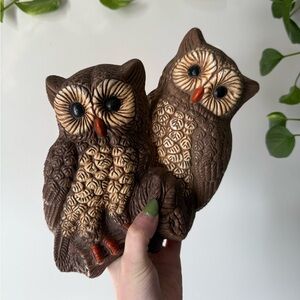 Vintage Owl Wall Plaques 🦉